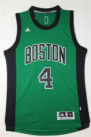 Maillot De Basket Boston Celtics Isaiah Thomas 4 Tissus Sportif Fans Edition Vert Noir Edge
